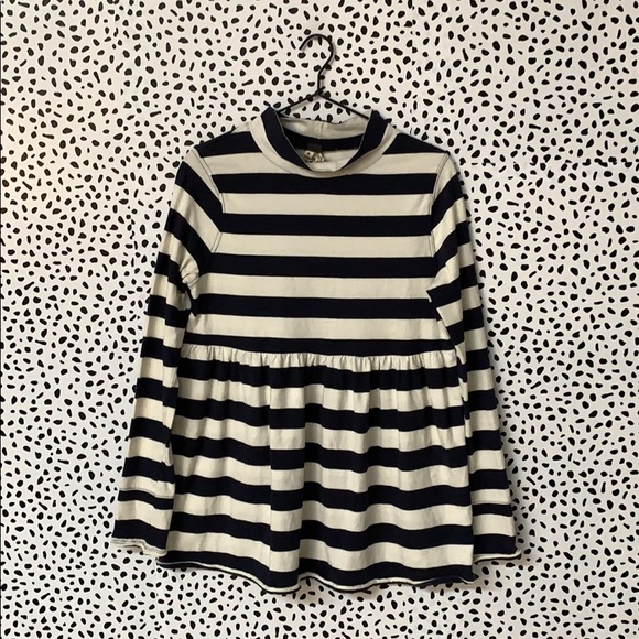Free People Tops - We The Free Striped Turtleneck Peplum Top